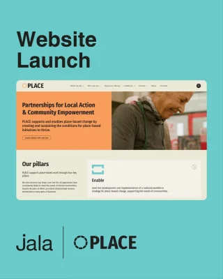 The team at Jala Design are proud to share the launch of the new @place.australia website. PLACE strengthens the conditions for community-led, place-based change across Australia. They amplify local voices, drive systemic reform and connect communities, practitioners and policymakers to overcome persistent disadvantage. Their new website reflects this mission as a custom-built, accessible and scalable WordPress platform. Thank you to the PLACE team for trusting us with this project. We deeply value the opportunity to help elevate your mission and support the vital work being done by communities across the country. Explore the new site: www.placeaustralia.org